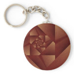 Amber Origami Keychain