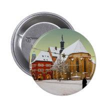 Amberg Weihnachten Church Pinback Buttons
