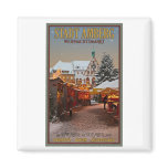 Amberg Weihnachtsmarkt Fridge Magnets