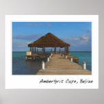 Ambergris Caye Belise Poster