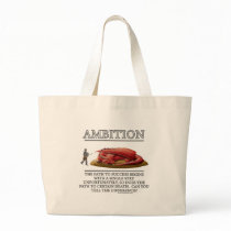 Ambition Fantasy (de)Motivator Tote Bag