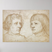 Ambrosius and Hans Holbein Print
