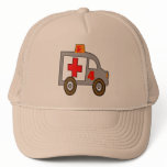 Ambulance 4th Birthday Gifts Mesh Hats