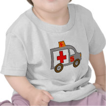 Ambulance 5th Birthday Gifts Tee Shirt