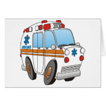 Ambulance Greeting Cards