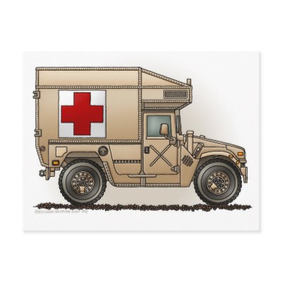 Ambulance Military Hummer Medic by art1st