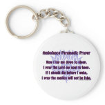 Ambulance Paramedic Prayer keychains
