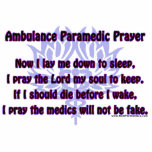 Ambulance Paramedic Prayer photo sculptures