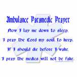 Ambulance Paramedic Prayer photo sculptures