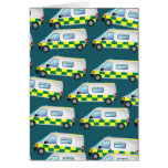 Ambulance Wallpaper Cards