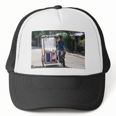 Ambulant bakery shop mesh hats by henkvk
