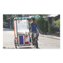 Ambulant bakery shop stickers