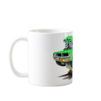 AMC Javelin Sublime Green Car Coffee Mugs