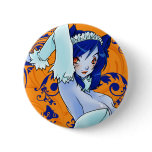 Ame Maid Pinup Button