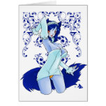 Ame Maid Pinup Card