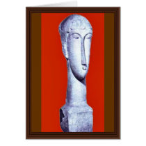 Amedeo Modigliani By Amedeo Modigliani Card