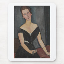 Amedeo Modigliani - Mrs. G. van Muyden 1916-1917