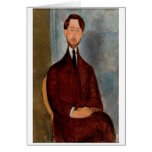 Amedeo Modigliani - Portrait of Leopold Zborowski Cards