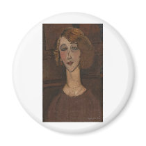 Amedeo Modigliani - Renee 1917 oil on canvas