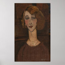Amedeo Modigliani - Renee 1917 oil on canvas