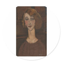Amedeo Modigliani - Renee 1917 oil on canvas