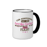 Amelia Earhart 75 Year Anniversary Mugs