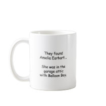 Amelia Earhart & Balloon Boy Mug