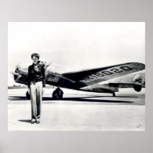 Amelia Earhart Print