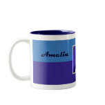 Amelia Earhart Two-Tone Mug