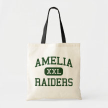 Amelia - Raiders - High School - Amelia Virginia Tote Bag