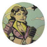 Amelia sunset - Sticker