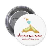 Amenene tonne coeur  woman pin