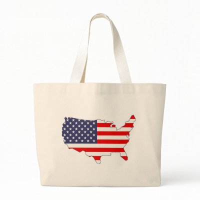 America Tote Bag by prawny