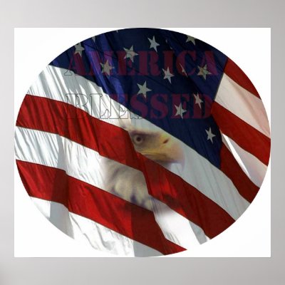 America Blessed Print by DavidBradshaw
