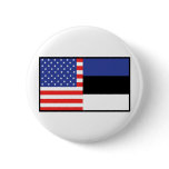 America Estonia Button