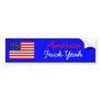 America F Yeah Bumper Sticker