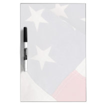 America flag fade dry erase board dry erase boards