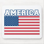 America Flag mousepads