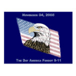 America Forgot 9-11 Postcard