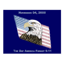 America Forgot 9-11 Postcard