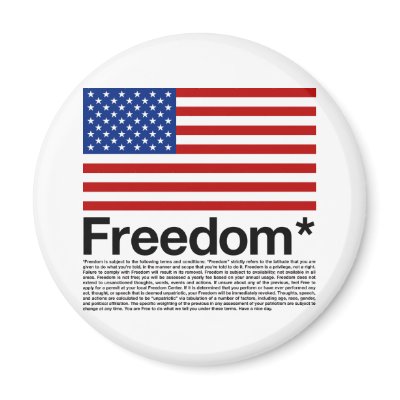 America: Freedom terms and conditions Refrigerator Magnets by strk3