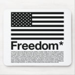 America: Freedom terms and conditions mousepads