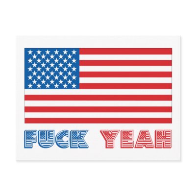 America, Fuck Yeah Post Cards by BoogieMonst
