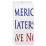 America Haters Leave Now Full Colour Rack Card