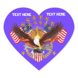 America Is Not Forgotten Heart Only See Notes stickers