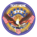 America Is Not Forgotten Rnd Only Please See Notes Round Sticker