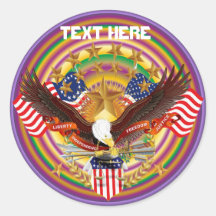 America Is Not Forgotten Rnd Only Please See Notes Round Sticker