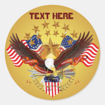 America Is Not Forgotten Rnd Only Please See Notes Round Stickers
