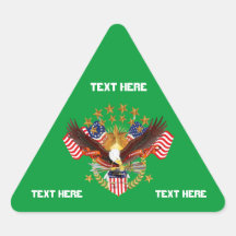 America Is Not Forgotten Triangle Only See Notes Sticker