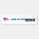 America - Land Of Oppression Bumper Stickers